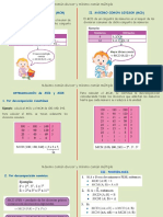 Teoria y Ejercicios Resueltos de Propiedades Del MCD y MCM