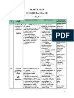 Hello: Yearly Plan English Language Year 2