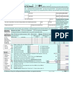 U.S. Individual Income Tax Return: Filing Status