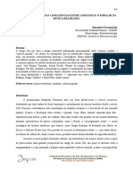 Modinha - As Primeiras Confluências Entre o Erudito e o Popular...