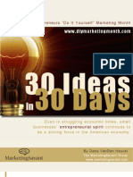 Marketing Savant Ebook (30 Ideas in 30 Days.