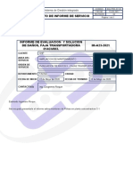 Informe de Rayos X - Faja Transportadora 014CV003