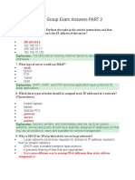 Modules 9 - 12 Group Exam Answers PART 2