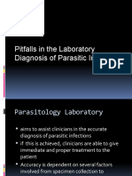 Pitfalls in The Laboratory Diagnosis of Parasitic Infections