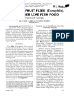 Minckwill.: CULTURING FRUIT FLIES (Drosophila), in - and Other Live Fish Food