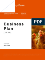 Poultry Farming Business Plan Example