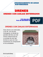 Drenes de Zanjas Enterradas