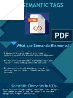 Semantic Tags