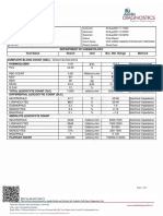 Department of Haematology Test Name Result Unit Bio. Ref. Range Method