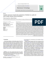 Catalytic Processes Towards The Production of Biofuels in A Palm Oil and Oil Palm Biomass-Based Biorefinery