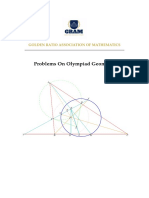 Problems On Olympiad Geometry: Golden Ratio Association of Mathematics