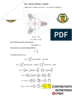 Calcular el área de la región que es interior a la curva r=2a cos 3θ y exterior al círculo r=a, a>0