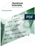 Conjuntos Numéricos y Espacios Vectoriales