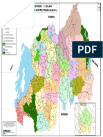 Rwanda Road Network 1: 250,000 (National Roads and District Road Class 1) Uganda