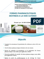 Pharm3an Galenique23-Formes Pharmaceutiques Voie Cutanee Bencedira