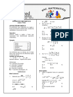 Operadores Matemáticos Junior 3ro