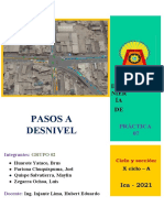 Pasos A Desnivel