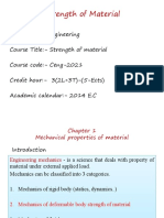 Strength of Material CH-1 Ppt-1