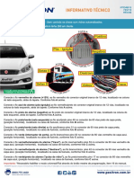 173 - Instalação Do Alarme Pósitron Linha 293 em Diante, Fiat - Grand Siena 2018