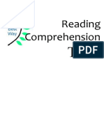 Akhtamov A.A. - Reading Comprehension Tests