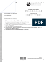 Maths Studies P1 TZ2 May 2013