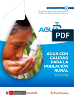 Agua Más - Agua Con Calidad para La Población Rural