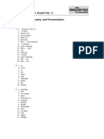 End-Of-Course Test Answer Key A: Grammar