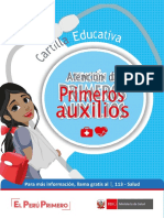 Cartilla Primeros Auxilios - Supe