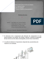 Slide Detectores (Cromatografia)