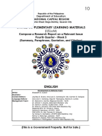 ENGLISH 10 - Q4 - Wk5 - USLeM RTP