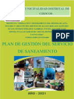 Plan de Gestion de Serv Saneamiento-Chocos 28dic 2021