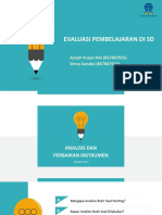 Evaluasi Pembelajaran SD - Modul 5 KB 2