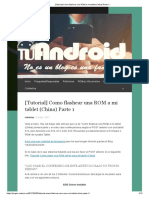 (Tutorial) Como Flashear Una ROM A Mi Tablet (China) Parte 1