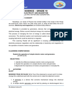 Science - Grade 10: Electricity and Magnetism