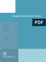 Mongolia Health System Review