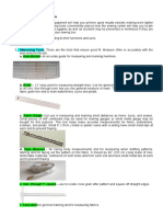 GFD 1 - Notes Familiarizing Dressmaking Tools