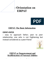 Basic Orientation On Erpat