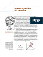 Representing Position and Orientation