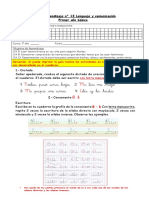 1º Básico Lenguaje Guía #13