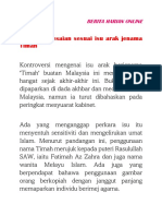 Cari Penyelesaian Sesuai Isu Arak Jenama Timah