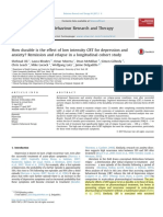 Ali Et Al., 2017 How Durable Is The Effect of Low Intensity CBT For Depression and Anxiety