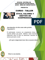 Curso Virtual Etica, Valores y Gestion de Compromisos