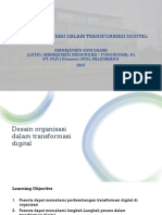 Manajemen Dasar PLN - Desain Organisasi Dalam Transformasi Digital