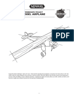 Vintage Model Airplane: Woodworks: Intermediate Project