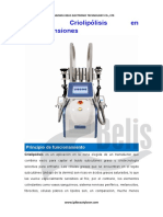 Belis Nueva BL-607 Criolipólisis en 360°dimensiones