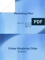 Marketing Plan: Prepared By: Leyla B. Malijan Raquel Bongat MBAN 1216