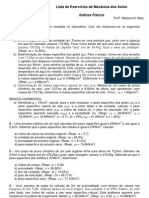 Lista de Exercícios - Indices Físicos