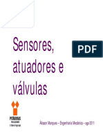 Aula 4 - Sensores, Atuadores, Válvulas