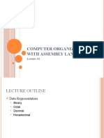 Computer Organization With Assembly Language