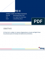 Semana 09 - PII - Unidad 3 Sesión 01 Metodología de Right Chain